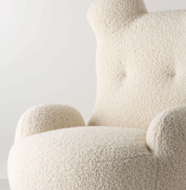 Kulaklı Formlu Pofuduk Ayıcık Teddy Berjer