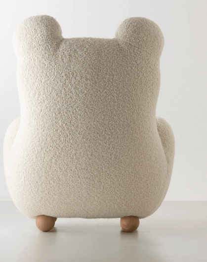 Kulaklı Formlu Pofuduk Ayıcık Teddy Berjer