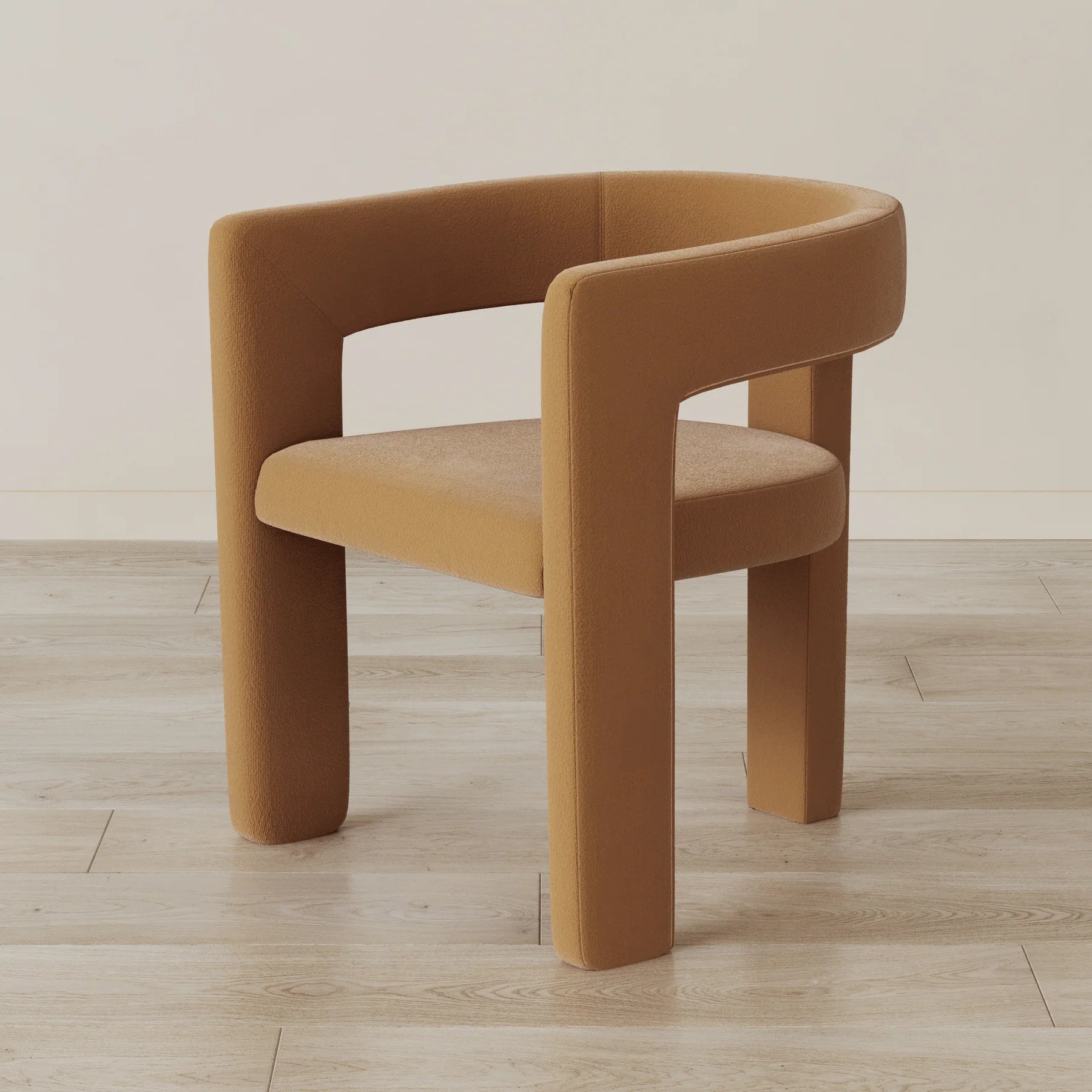 Triah Hardal Teddy Bukle Sandalye, şık ve modern tasarım, 66 cm genişlik, 60 cm derinlik, 71 cm yükseklik, 25000 martindel aşınma direnci