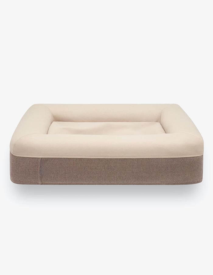 Pufcu Bej Kedi ve Köpek Yatağı 60x80x21 Medium