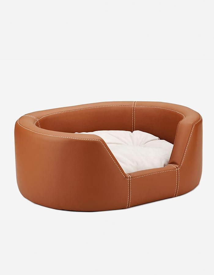 Pufcu Soft Camel Kedi ve Köpek Yatağı 60x80x21 Medium