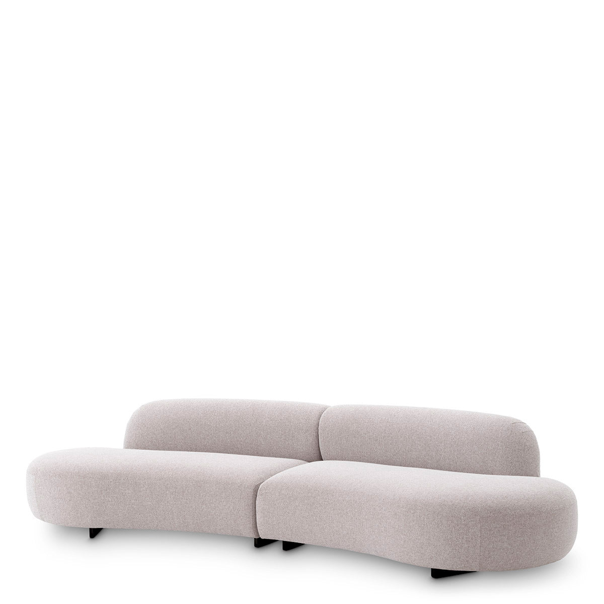 Bjorn Küçük Vizon Rengi Dış Mekan Bahçe Kanepe, modern tasarım, keten kumaş, konforlu oturum, dayanıklı outdoor mobilya.